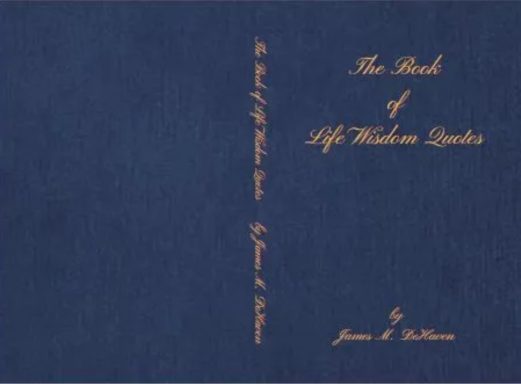 Inspirational 'coffee table' book full of soothing nature pictures by  son and bro-in-law as well as personal life positive quotes by author
